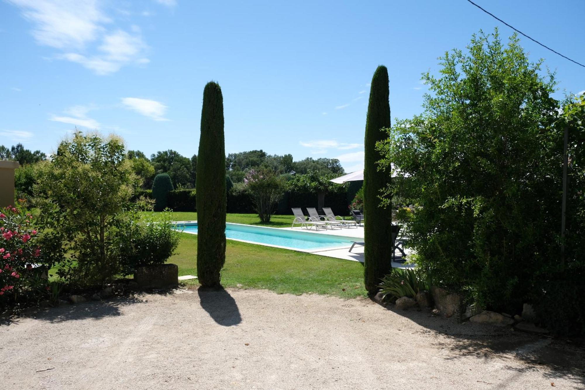 Provencal House With Heated Pool, View Of The Luberon In Robion - Accommodates 12 People. Exterior photo