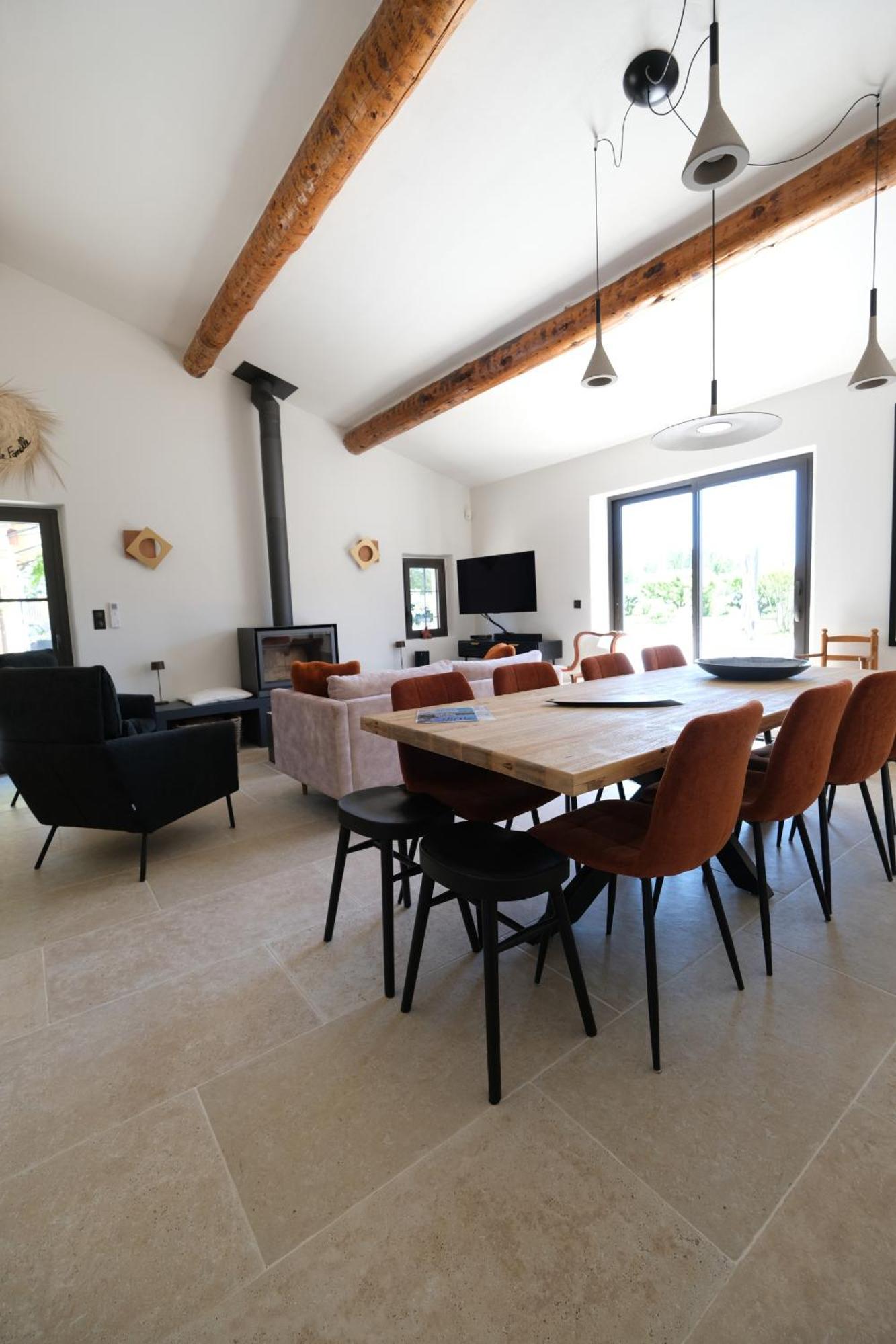 Provencal House With Heated Pool, View Of The Luberon In Robion - Accommodates 12 People. Exterior photo